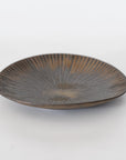 【Hideki Yamamoto】gold-painted carving deflection plate