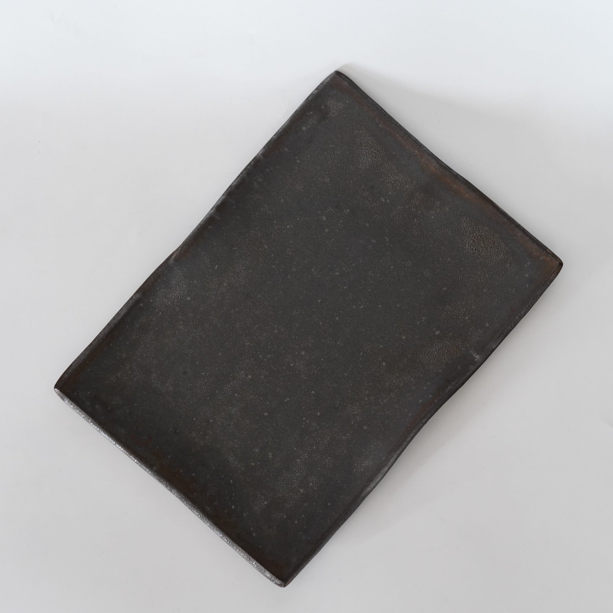 【Hideki Yamamoto】Kuro-yu rectangle plate