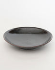 [Kentaro Murayama] Black Karatsu six-inch plate