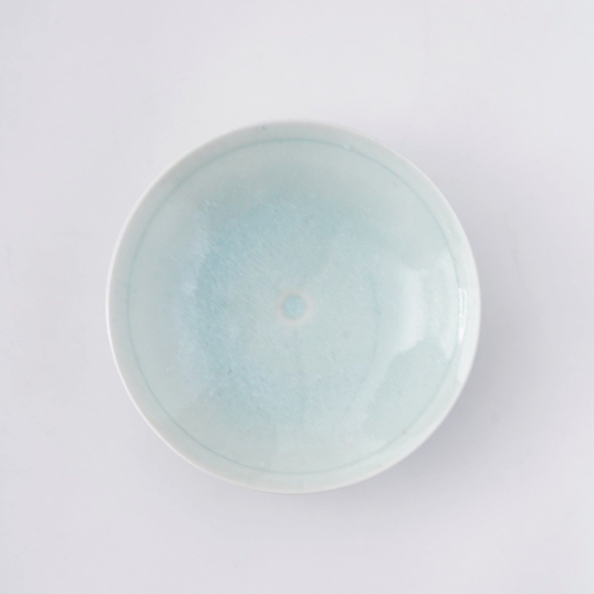 【Shuichi Okamoto】Korean-Garatsu paisley design pottery plate