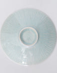 【Shuichi Okamoto】Korean-Garatsu paisley design pottery plate