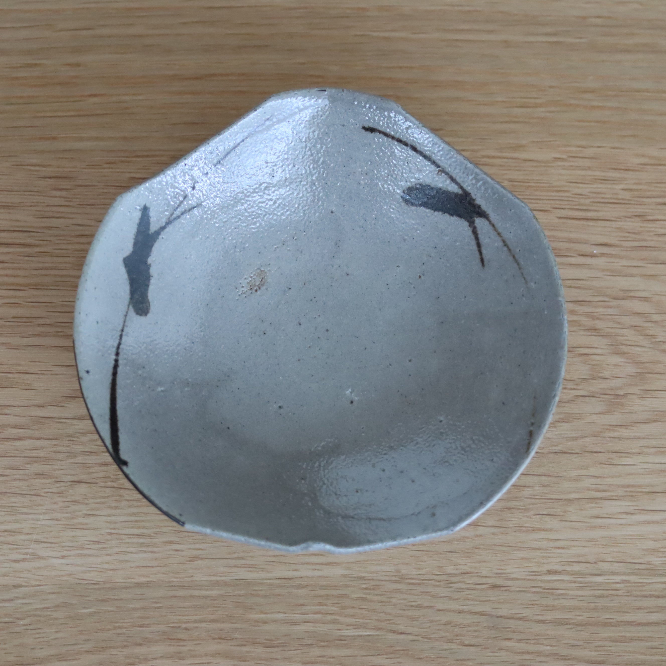 岸田匡啓】絵唐津形遊び5寸皿 – うつわ御結