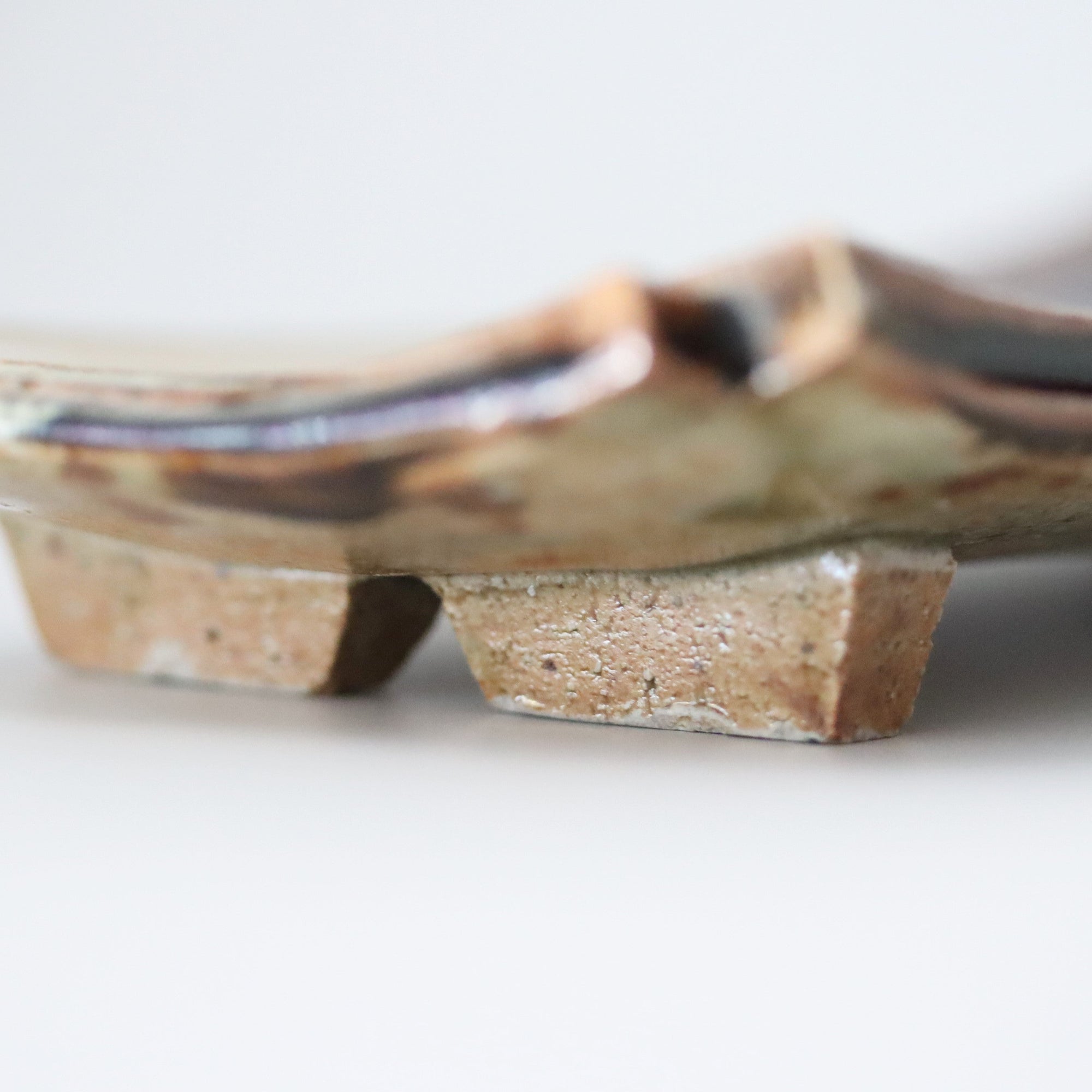 【Shuichi Okamoto】Korean-Garatsu double-plate tray
